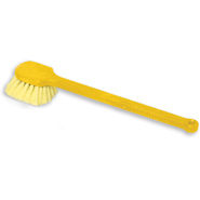 Rubbermaid Commercial Short Handle Utility Brush - 8in Handle